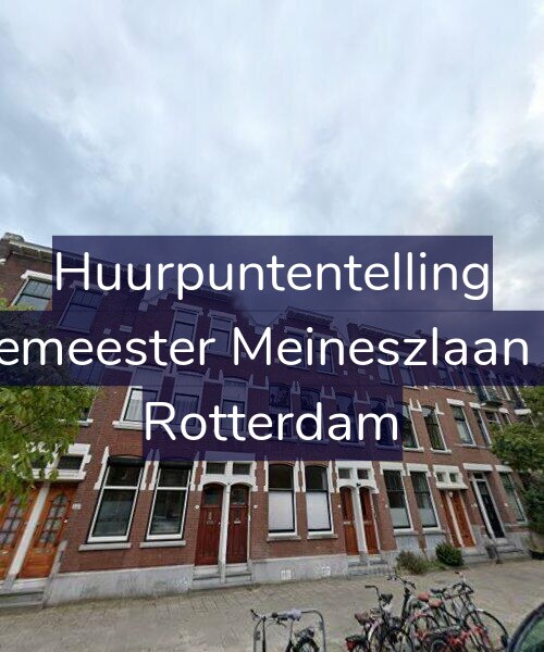 Foto gevel Huurpuntentelling voor Burgemeester Meineszlaan 70-B, Rotterdam