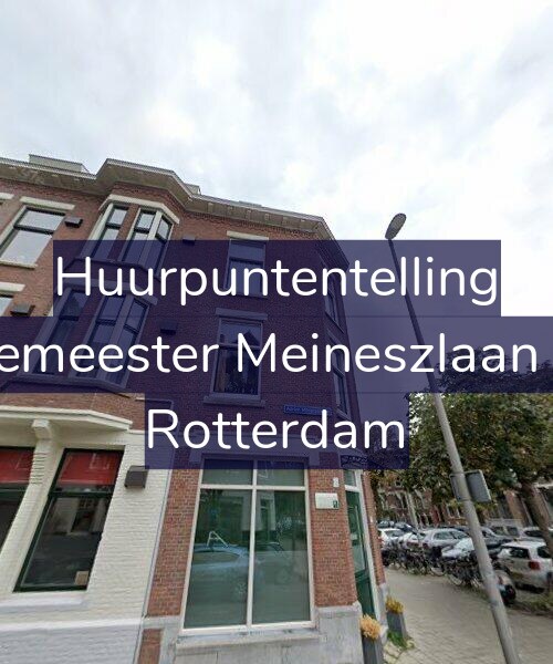 Foto gevel Huurpuntentelling voor Burgemeester Meineszlaan 33-B, Rotterdam