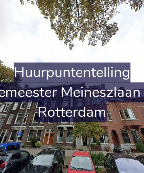 Foto gevel Huurpuntentelling voor Burgemeester Meineszlaan 17-B, Rotterdam