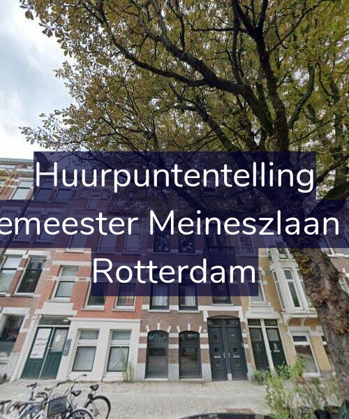 Foto gevel Huurpuntentelling voor Burgemeester Meineszlaan 50-B, Rotterdam