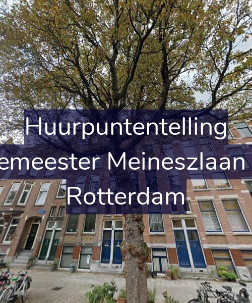 Foto gevel Huurpuntentelling voor Burgemeester Meineszlaan 38-B, Rotterdam