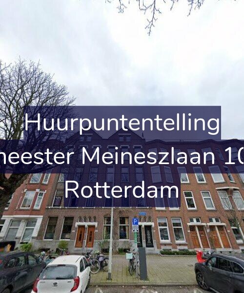 Foto gevel Huurpuntentelling voor Burgemeester Meineszlaan 107-A03, Rotterdam