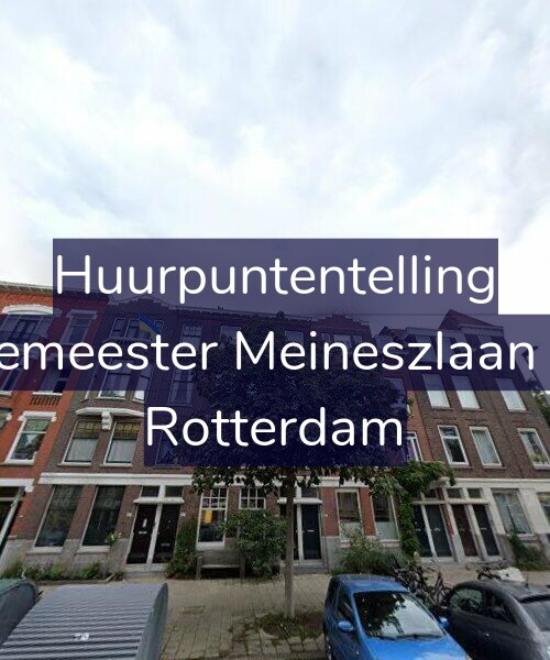 Foto gevel Huurpuntentelling voor Burgemeester Meineszlaan 41-B, Rotterdam