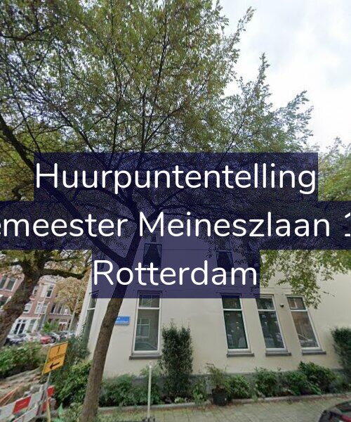 Foto gevel Huurpuntentelling voor Burgemeester Meineszlaan 114-A, Rotterdam