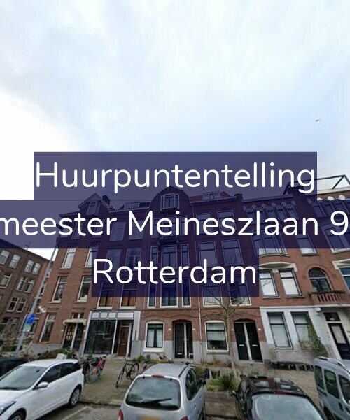 Foto gevel Huurpuntentelling voor Burgemeester Meineszlaan 93-A02, Rotterdam