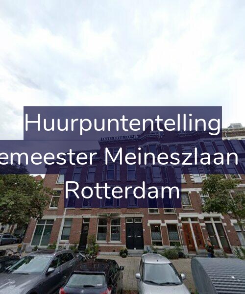 Foto gevel Huurpuntentelling voor Burgemeester Meineszlaan 31-B, Rotterdam