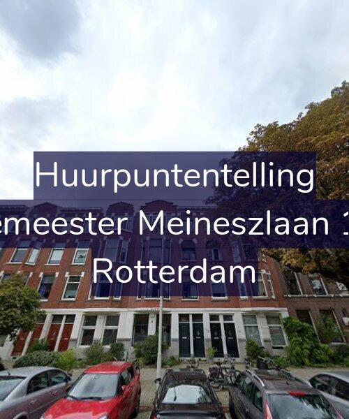 Foto gevel Huurpuntentelling voor Burgemeester Meineszlaan 113-B, Rotterdam