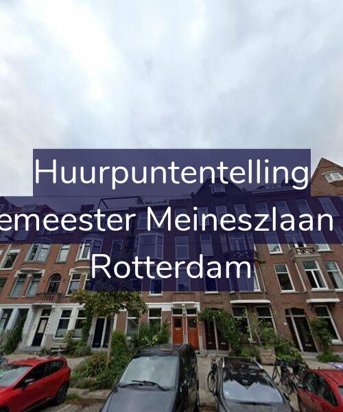 Foto gevel Huurpuntentelling voor Burgemeester Meineszlaan 85-B, Rotterdam