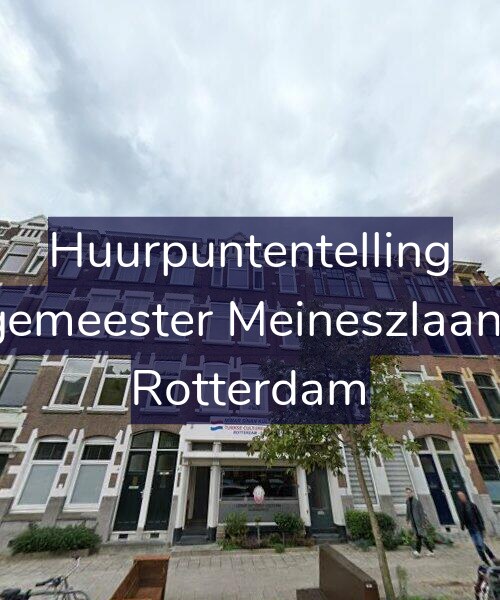 Foto gevel Huurpuntentelling voor Burgemeester Meineszlaan 8-B, Rotterdam