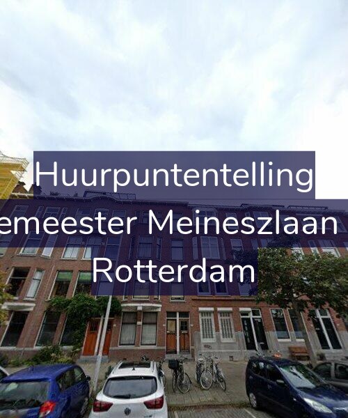 Foto gevel Huurpuntentelling voor Burgemeester Meineszlaan 67-A, Rotterdam