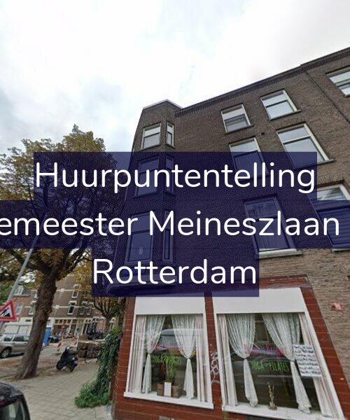 Foto gevel Huurpuntentelling voor Burgemeester Meineszlaan 99-A, Rotterdam