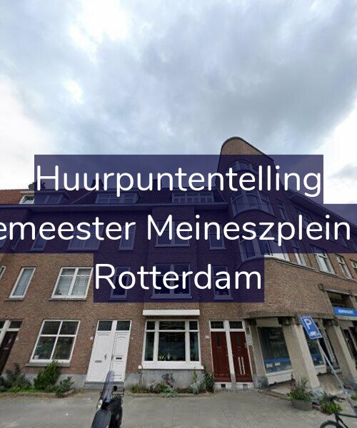 Foto gevel Huurpuntentelling voor Burgemeester Meineszplein 10-D, Rotterdam