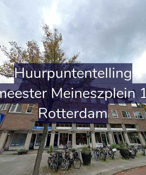 Foto gevel Huurpuntentelling voor Burgemeester Meineszplein 12-A02, Rotterdam