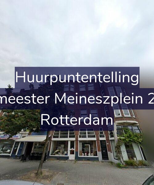 Foto gevel Huurpuntentelling voor Burgemeester Meineszplein 24-B02, Rotterdam