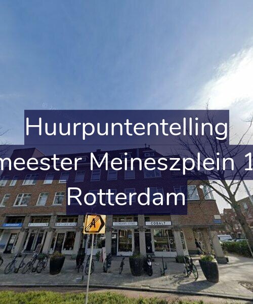 Foto gevel Huurpuntentelling voor Burgemeester Meineszplein 13-B01, Rotterdam