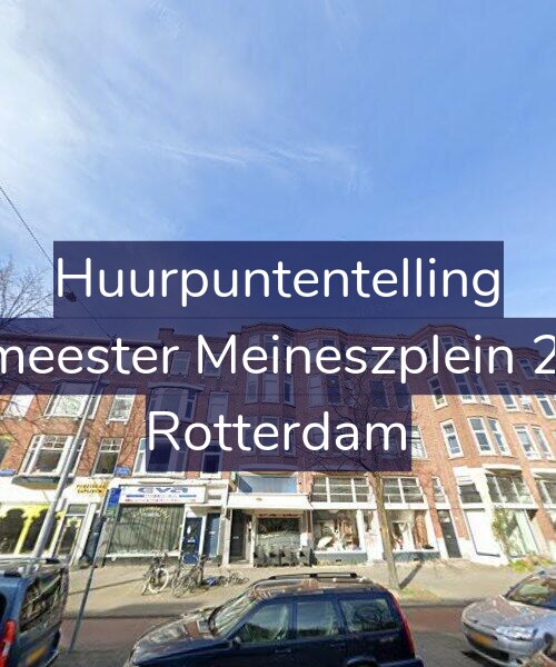 Foto gevel Huurpuntentelling voor Burgemeester Meineszplein 23-A02, Rotterdam