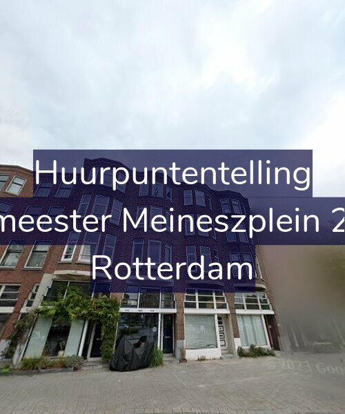 Foto gevel Huurpuntentelling voor Burgemeester Meineszplein 27-B01, Rotterdam
