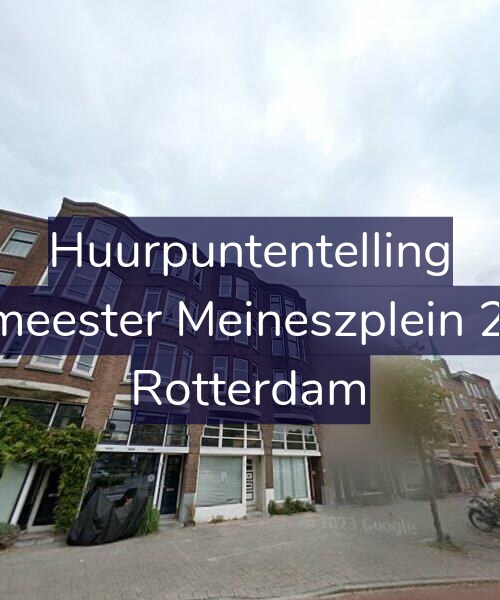 Foto gevel Huurpuntentelling voor Burgemeester Meineszplein 28-B01, Rotterdam