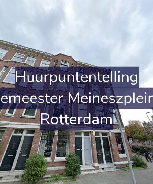 Foto gevel Huurpuntentelling voor Burgemeester Meineszplein 5-B, Rotterdam