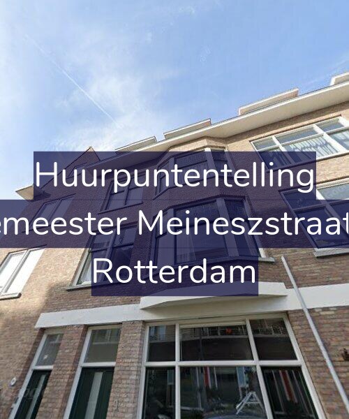Foto gevel Huurpuntentelling voor Burgemeester Meineszstraat 9-02, Rotterdam