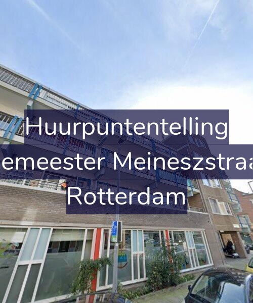 Foto gevel Huurpuntentelling voor Burgemeester Meineszstraat 26, Rotterdam