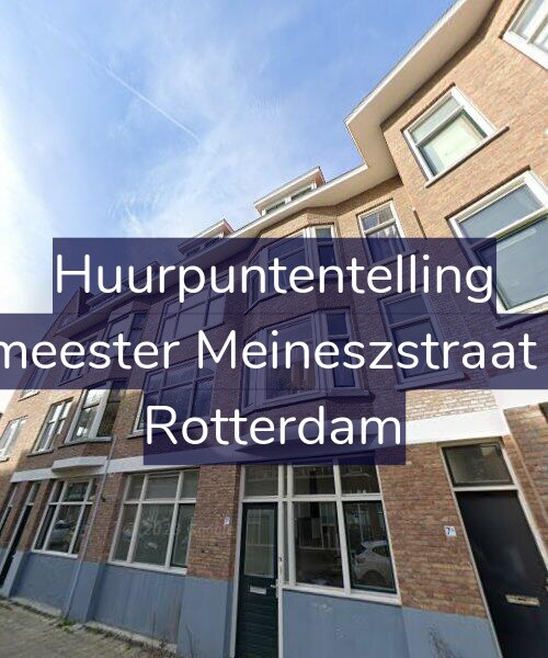 Foto gevel Huurpuntentelling voor Burgemeester Meineszstraat 7-A02, Rotterdam