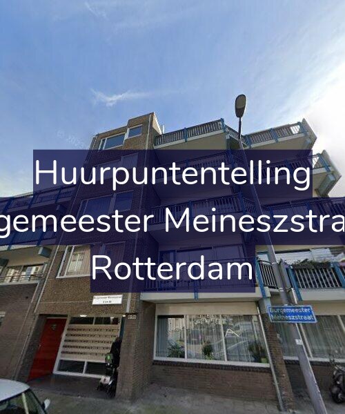 Foto gevel Huurpuntentelling voor Burgemeester Meineszstraat 8, Rotterdam
