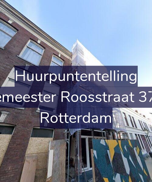 Foto gevel Huurpuntentelling voor Burgemeester Roosstraat 37-B03, Rotterdam