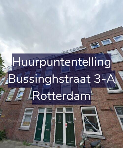 Foto gevel Huurpuntentelling voor Bussinghstraat 3-A, Rotterdam