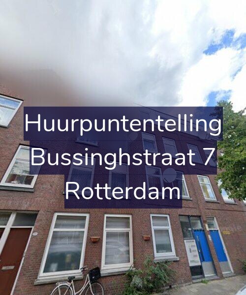 Foto gevel Huurpuntentelling voor Bussinghstraat 7, Rotterdam