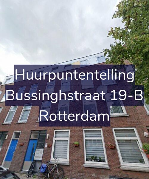 Foto gevel Huurpuntentelling voor Bussinghstraat 19-B, Rotterdam