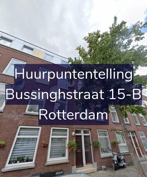 Foto gevel Huurpuntentelling voor Bussinghstraat 15-B, Rotterdam