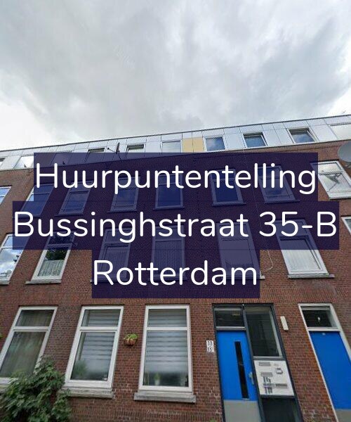 Foto gevel Huurpuntentelling voor Bussinghstraat 35-B, Rotterdam