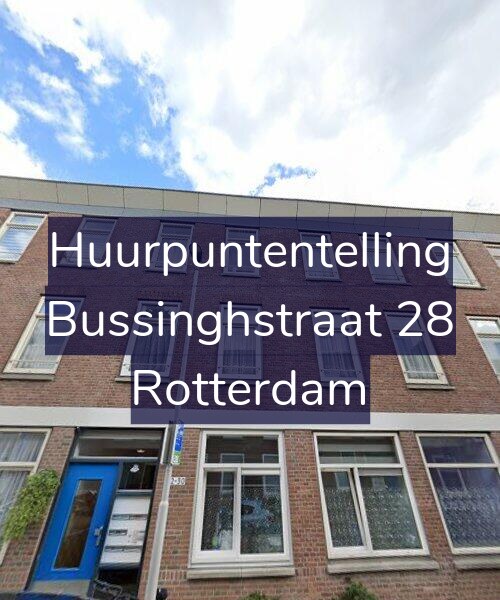 Foto gevel Huurpuntentelling voor Bussinghstraat 28, Rotterdam