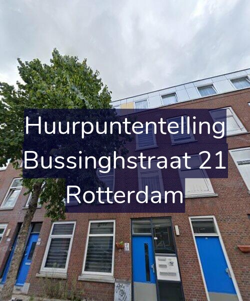 Foto gevel Huurpuntentelling voor Bussinghstraat 21, Rotterdam