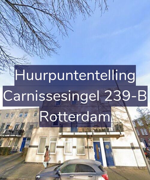 Foto gevel Huurpuntentelling voor Carnissesingel 239-B, Rotterdam