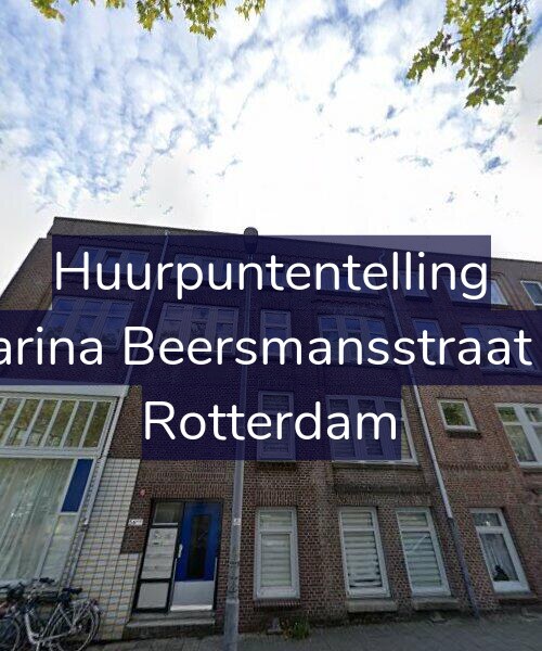 Foto gevel Huurpuntentelling voor Catharina Beersmansstraat 56-C, Rotterdam