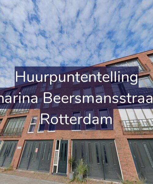 Foto gevel Huurpuntentelling voor Catharina Beersmansstraat 93, Rotterdam