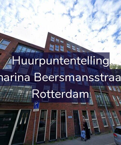 Foto gevel Huurpuntentelling voor Catharina Beersmansstraat 98, Rotterdam