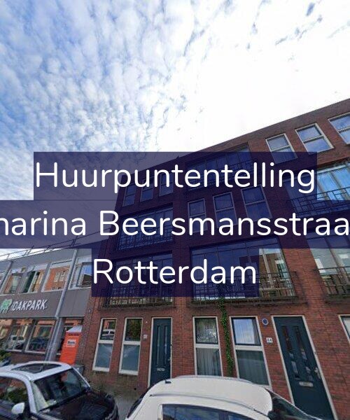 Foto gevel Huurpuntentelling voor Catharina Beersmansstraat 82, Rotterdam