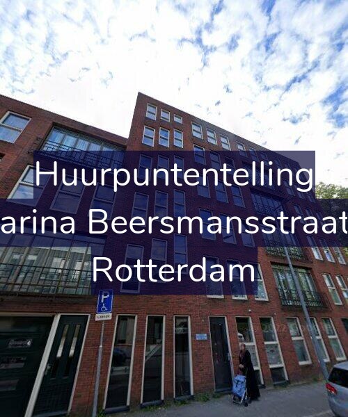 Foto gevel Huurpuntentelling voor Catharina Beersmansstraat 100, Rotterdam