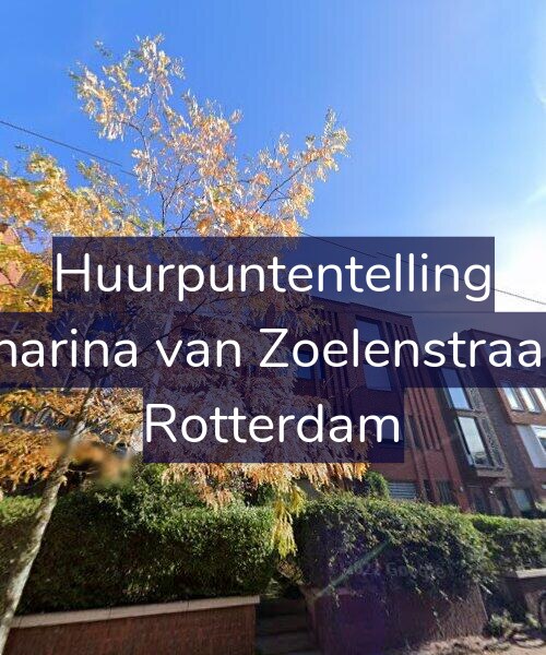 Foto gevel Huurpuntentelling voor Catharina van Zoelenstraat 29, Rotterdam