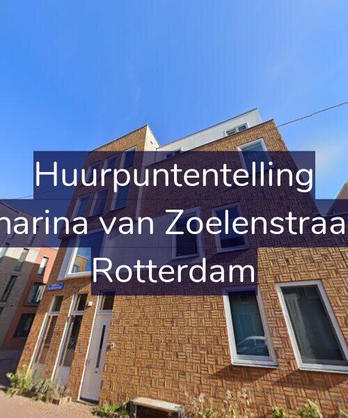 Foto gevel Huurpuntentelling voor Catharina van Zoelenstraat 39, Rotterdam