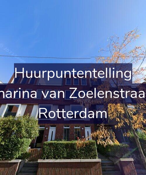 Foto gevel Huurpuntentelling voor Catharina van Zoelenstraat 19, Rotterdam