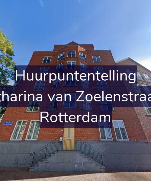 Foto gevel Huurpuntentelling voor Catharina van Zoelenstraat 7, Rotterdam