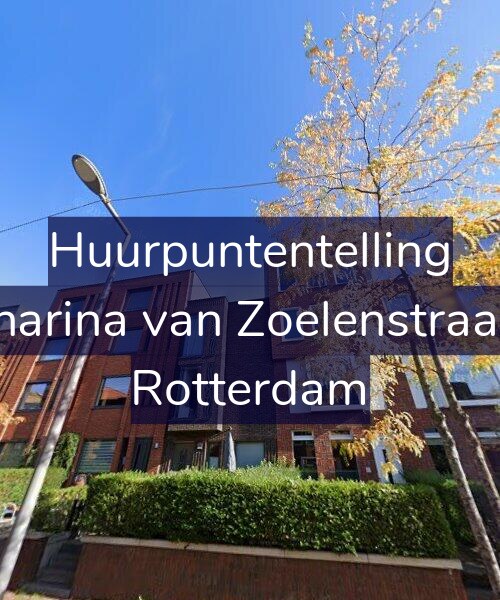 Foto gevel Huurpuntentelling voor Catharina van Zoelenstraat 25, Rotterdam