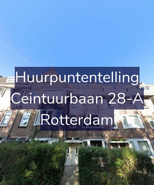 Foto gevel Huurpuntentelling voor Ceintuurbaan 28-A, Rotterdam