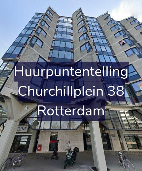 Foto gevel Huurpuntentelling voor Churchillplein 38, Rotterdam