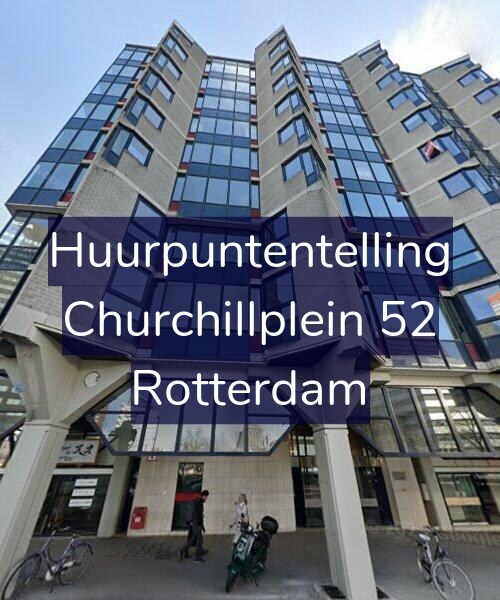 Foto gevel Huurpuntentelling voor Churchillplein 52, Rotterdam