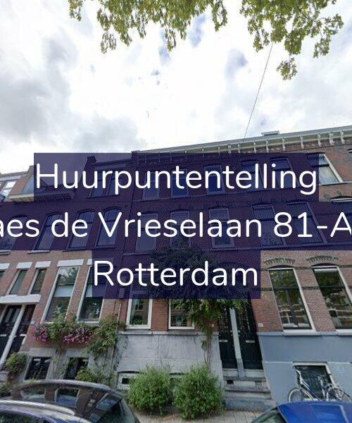 Foto gevel Huurpuntentelling voor Claes de Vrieselaan 81-A02, Rotterdam